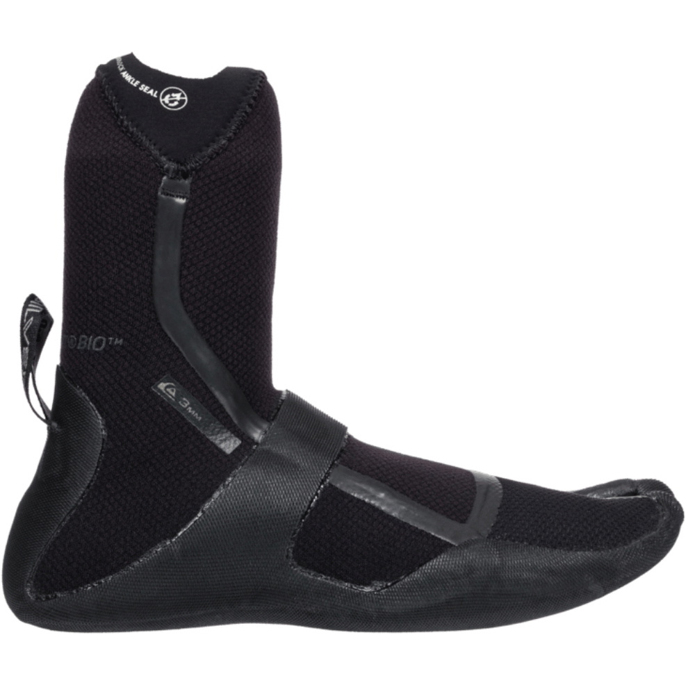 2026 Quiksilver Mens Marathon Sessions 3mm Split Toe Boot 25AW193505 - Black